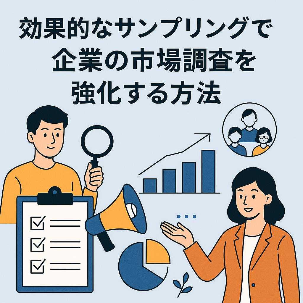 効果的なサンプリングで企業の市場調査を強化する方法