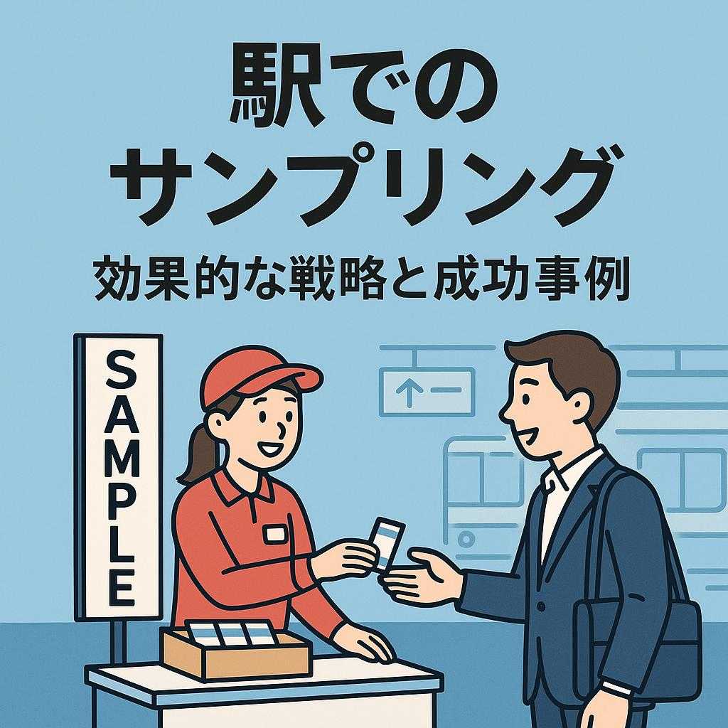 駅でのサンプリング：効果的な戦略と成功事例